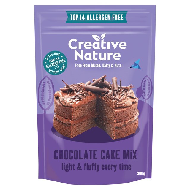Creative Nature Cacao Rich Chocolate Cake Baking Mix