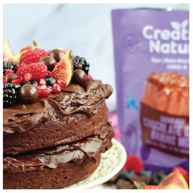 Creative Nature Cacao Rich Chocolate Cake Baking Mix thumbnail 3