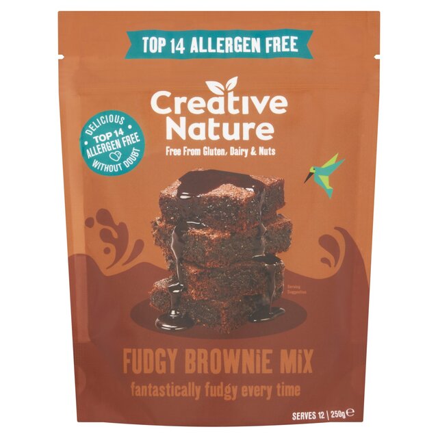 Creative Nature Chia & Cacao Choc Chip Brownie Baking Mix
