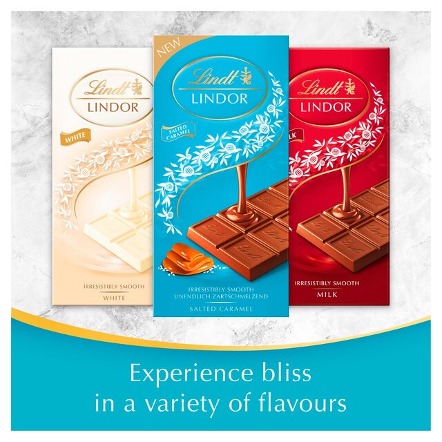 Lindt Lindor Milk Salted Caramel Chocolate Bar thumbnail 3