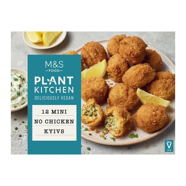 M&S Plant Kitchen No Chicken Kyivs Frozen