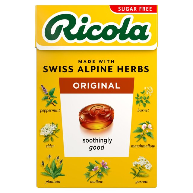 Ricola Original Swiss Herb Sugar Free
