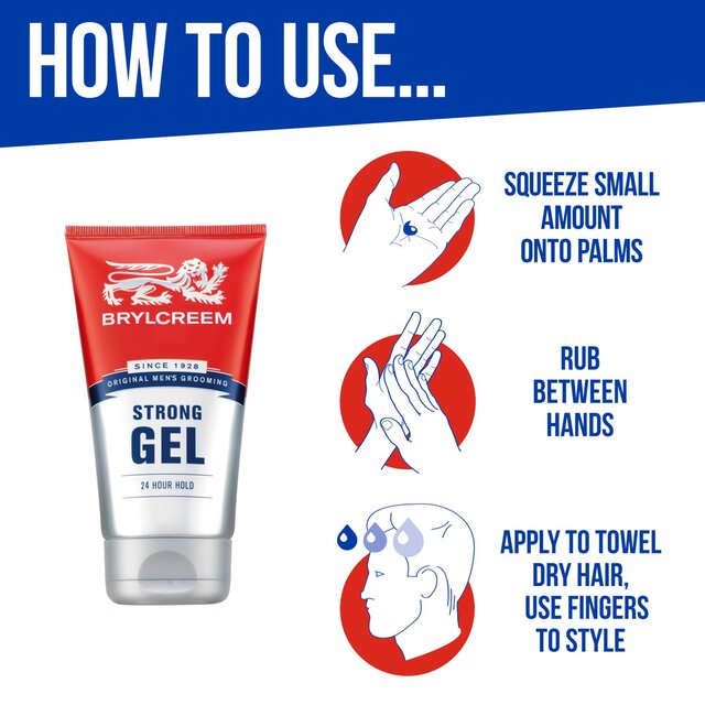 Brylcreem 24 Hour Hold Gel Strong thumbnail 6