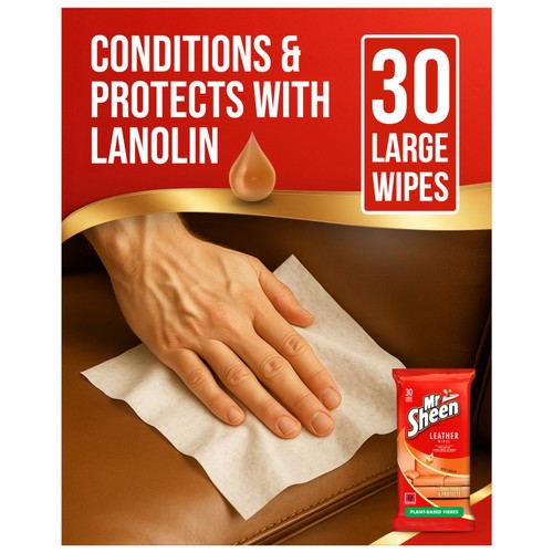 Mr Sheen Leather Polish Wipes thumbnail 4