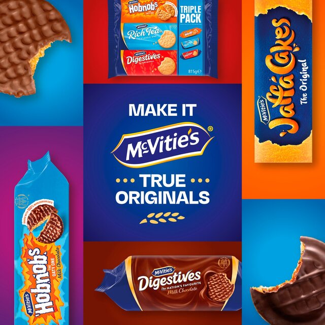 McVitie's Triple Pack Biscuits Hobnobs, Rich Tea, Digestives thumbnail 3