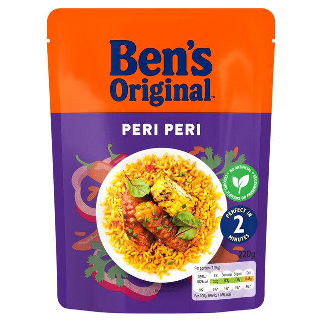 Ben's Original Peri Peri Microwave Rice thumbnail 2