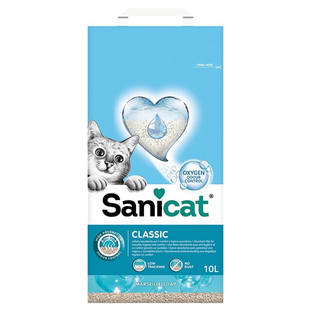 Sanicat Classic Absorbent Marsella Soap Cat Litter