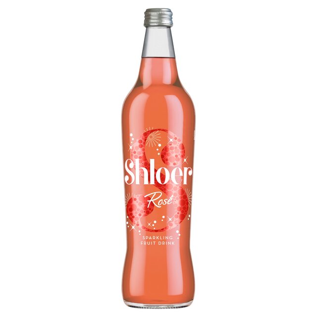 Shloer Rose Sparkling Grape Juice Drink