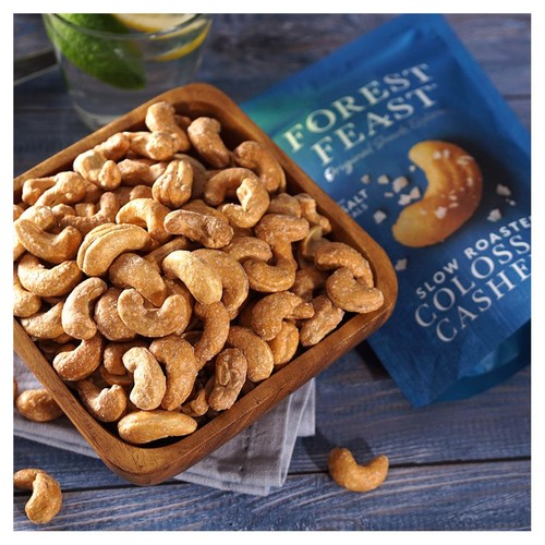 Forest Feast Slow Roast Sea Salt Colossal Cashews thumbnail 2