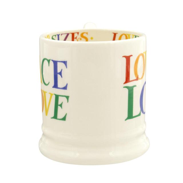 Emma Bridgewater Rainbow Toast Love is Love Mug thumbnail 2
