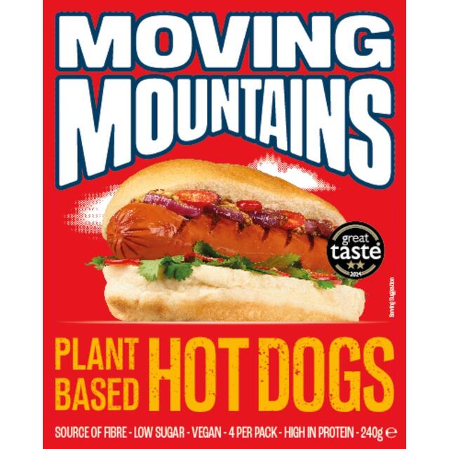 Moving Mountains Plant-Based Hot Dogs