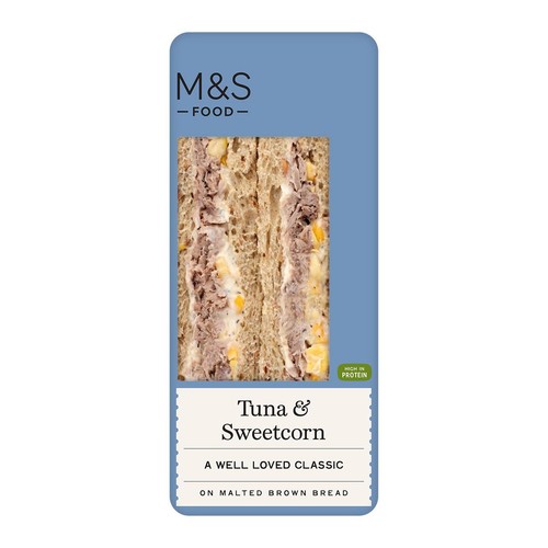 M&S Tuna & Sweetcorn Sandwich