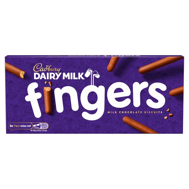Cadbury Fingers Milk Chocolate Biscuits thumbnail 2
