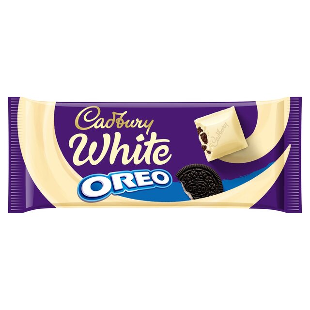 Cadbury Oreo White Chocolate Bar thumbnail 2
