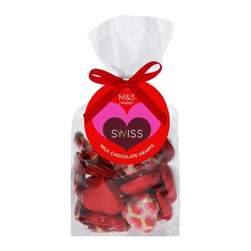 M&S I Heart You Swiss Milk Chocolate Hearts thumbnail 2