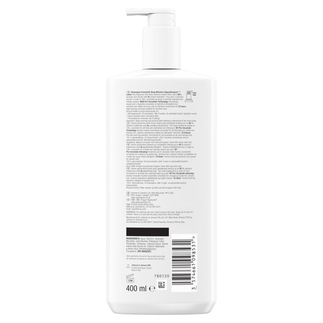 Neutrogena Deep Moisture Hypoallergenic Body Lotion thumbnail 7