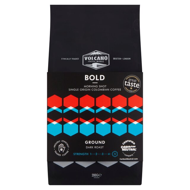 Volcano Coffee Works Bold Colombia Ground Coffee thumbnail 2