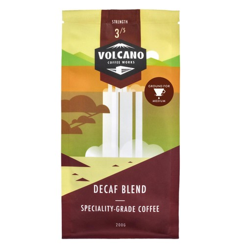 Volcano Coffee Works Decaf Delicious Anytime Ground Coffee