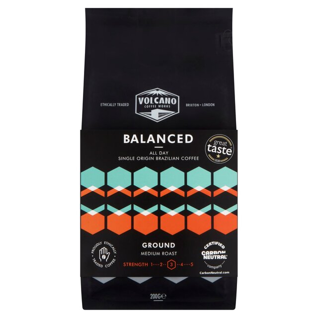 Volcano Coffee Works Balanced Brazil Ground Coffee thumbnail 2