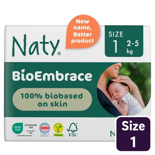 Eco by Naty Nappies, Size 1