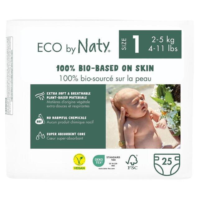 Eco by Naty Nappies, Size 1