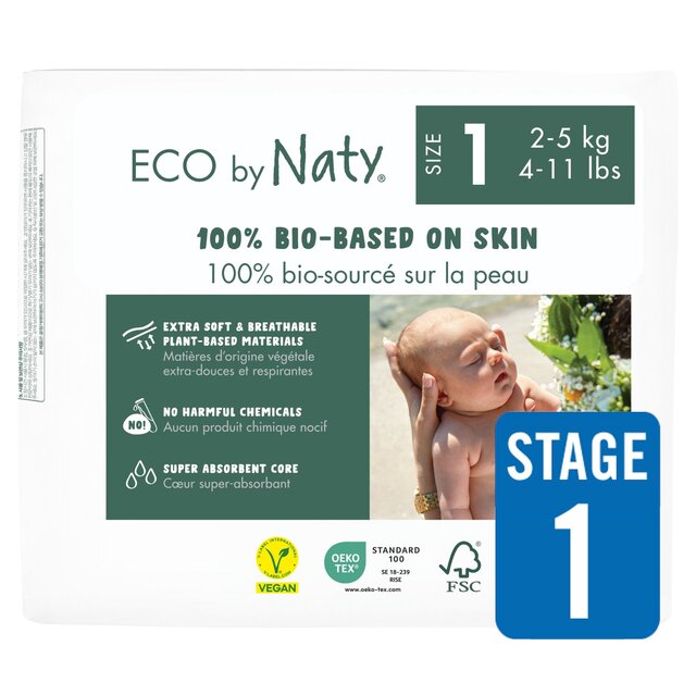 Eco by Naty Nappies, Size 1 thumbnail 6