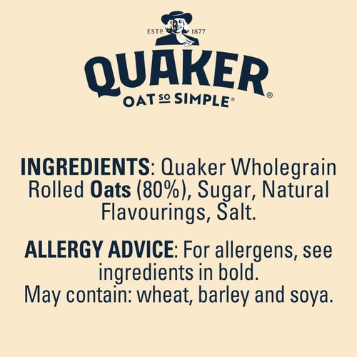 Quaker Oat So Simple Banana Porridge Cereal Sachets thumbnail 7