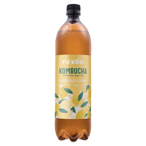 Nexba Elderflower & Lemon Kombucha