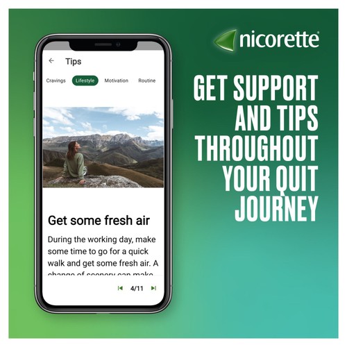 Nicorette Smart Track Single, Duo Pack, 150 Sprays x 2 (Stop Smoking Aid) thumbnail 6