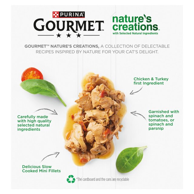 Gourmet Nature's Creations Poultry Wet Cat Food thumbnail 10