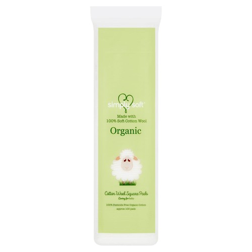 Simply Soft Baby Organic Square Pads
