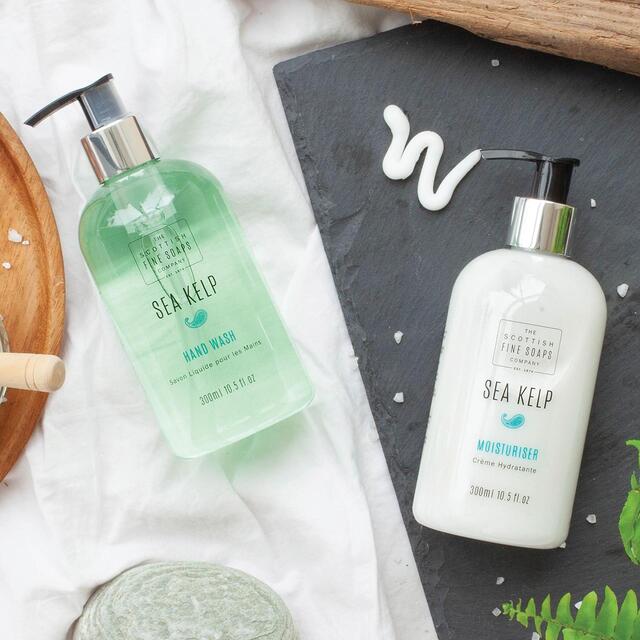 Scottish Fine Soaps Sea Kelp Hand Care Set - Pump Bottles thumbnail 3
