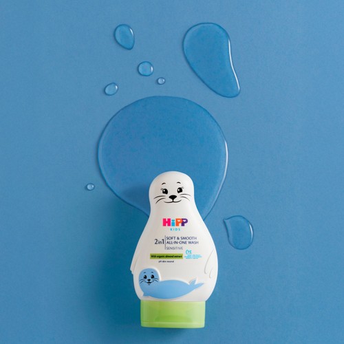 HiPP Kids Soft and Smooth All-In-One Seal Body Wash thumbnail 3