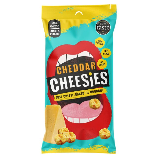 Cheesies Cheddar Crunchy Popped Cheese