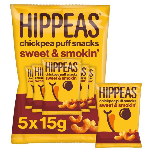 Hippeas Chickpea Puffs - Sweet & Smokin' Multipack