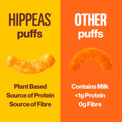 Hippeas Chickpea Puffs - Salt & Vinegar Multipack thumbnail 4
