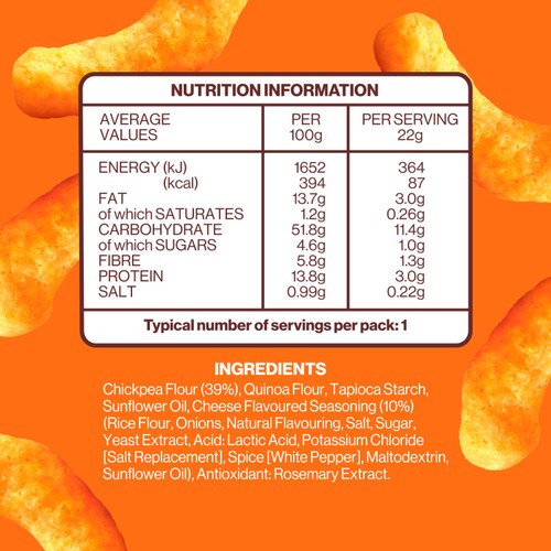 Hippeas Chickpea Puffs - Take It Cheesy thumbnail 4