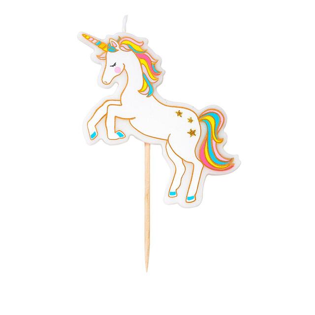 Talking Tables Unicorn Birthday Cake Candle
