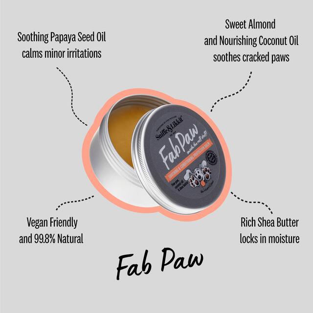 Sniffe & Likkit Fab Paw Soothing & Conditioning Protection Balm for Dogs thumbnail 4