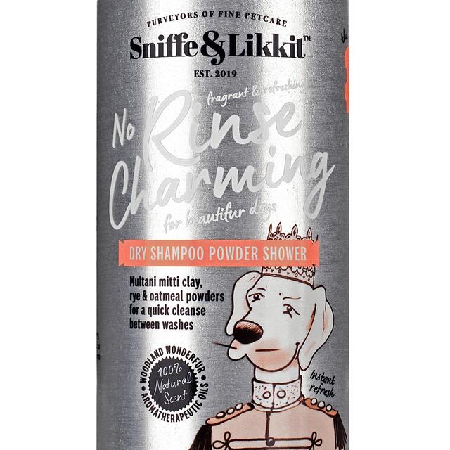 Sniffe & Likkit No Rinse Charming Dry Shampoo Powder Shower For Dogs thumbnail 3