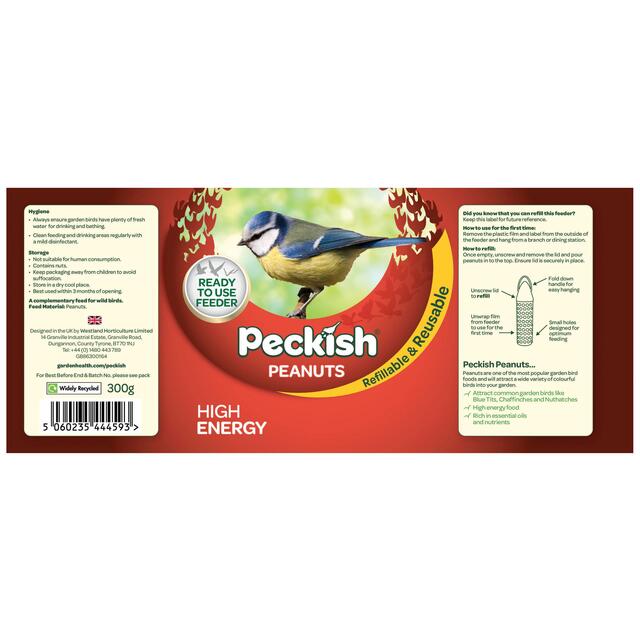 Peckish Ready to Use Peanut Bird Feeder thumbnail 3
