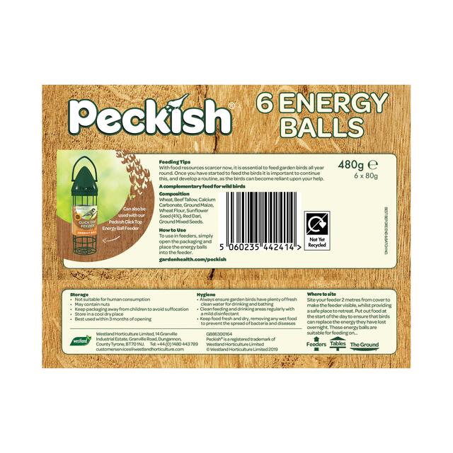 Peckish Natural Balance Wild Bird Energy Balls thumbnail 3