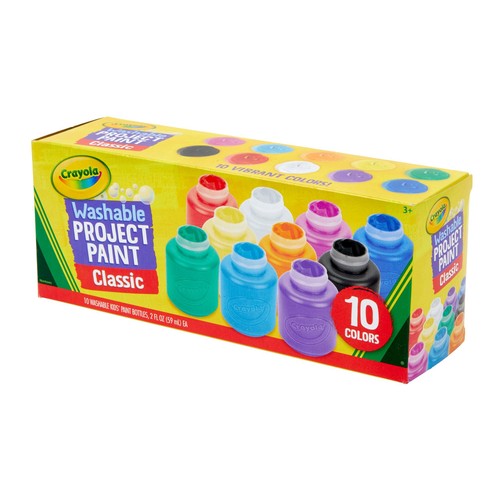 Crayola 10 Washable Kid's Paint thumbnail 2