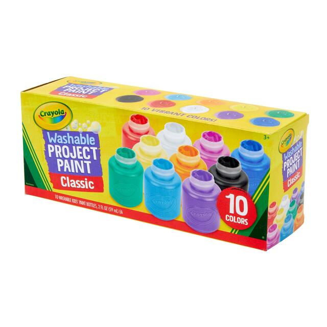 Crayola 10 Washable Kid's Paint thumbnail 2