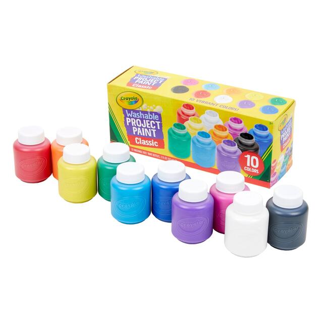 Crayola 10 Washable Kid's Paint thumbnail 3