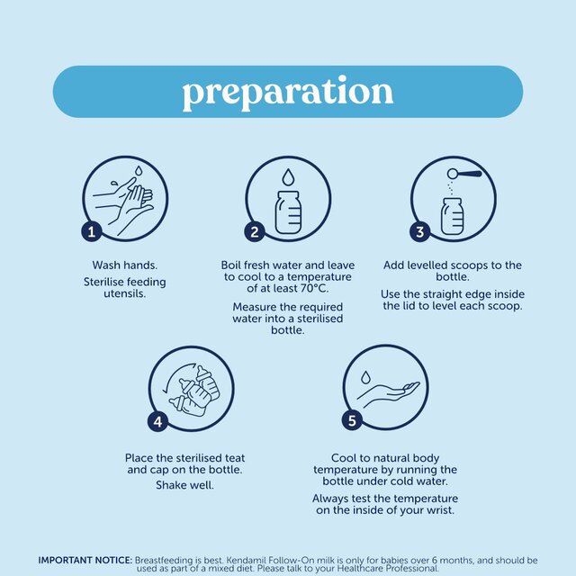 Kendamil First Infant Milk Stage 1 (0-6 Months) thumbnail 5