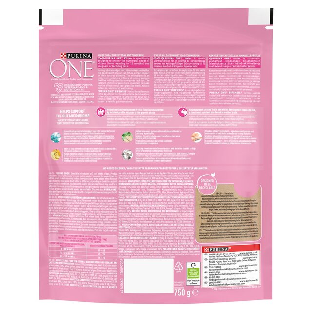 Purina One Kitten Chicken Dry Cat Food thumbnail 3