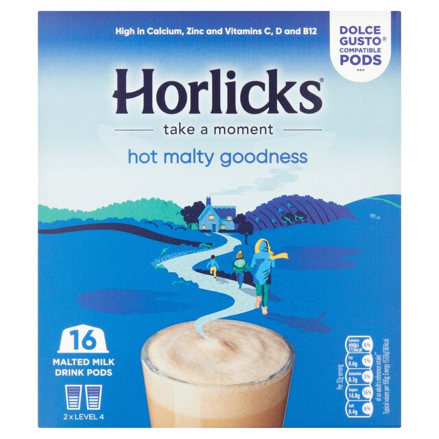 Horlicks Original Dolce Gusto Compatible Pods
