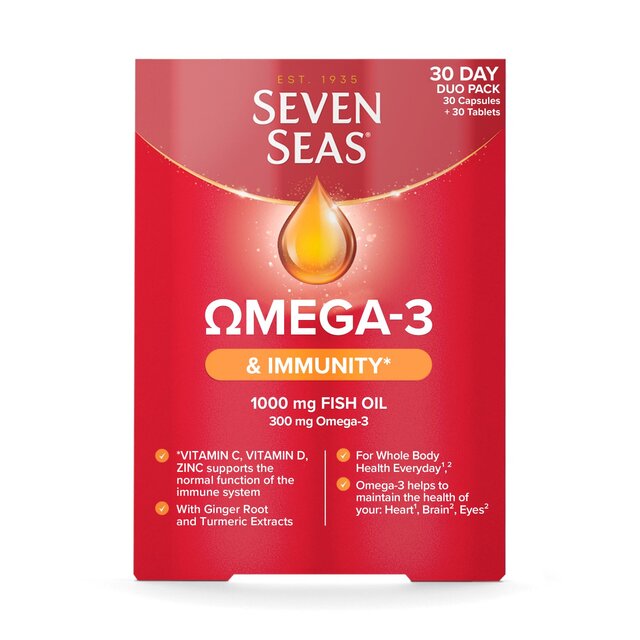 Seven Seas Omega 3 plus Immunity - Image 1