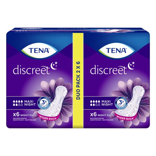 TENA Lady Maxi Night Incontinence Pads thumbnail 2